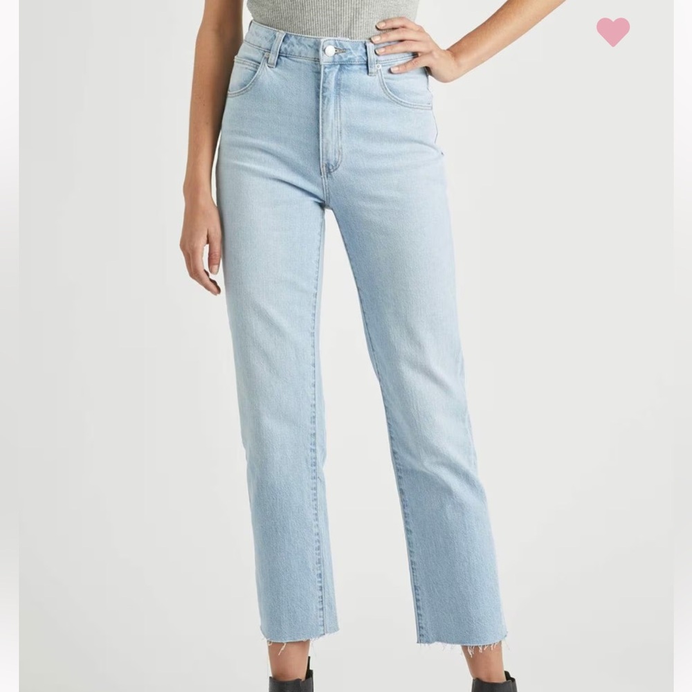 ROLLA'S x Sofia Richie Light wash straight leg jeans